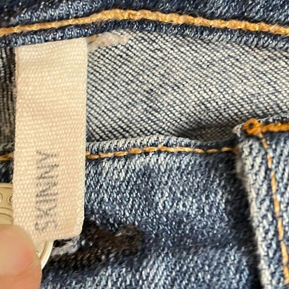 Rag & Bone Skinny Mid-Rise Blue Jeans Women's SZ 27 - Picture 3 of 4